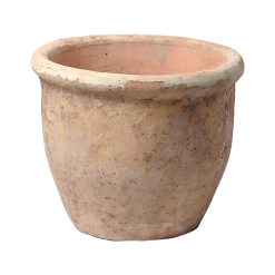 Bloempot Aged Hp001 - D50 X H39cm - Oranje