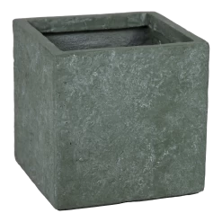 Plantenbak Arizona Cubi Cypress Wash - L34 X B34 X H30cm - Groen