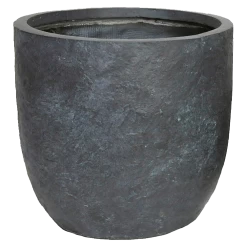 Bloempot Arizona Egg - D39 X H38cm - Donkergrijs