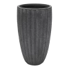 Bloempot Arkansas High Vase - D44 X H77cm - Donkergrijs