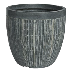 Bloempot Bryan - D37 X H35cm - Grijs