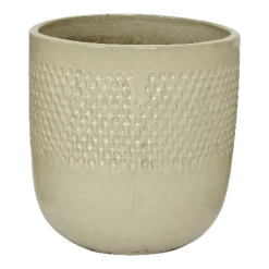 Bloempot Collin - D48 X H50cm - Creme