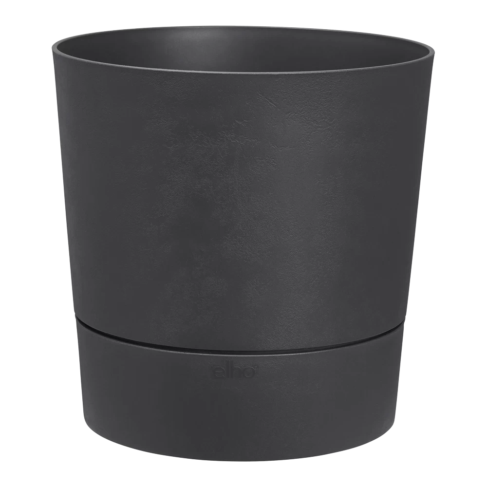 Bloempot Elho Greensense Aqua Care Rond - D35 X H34cm - Houtskoolgrijs