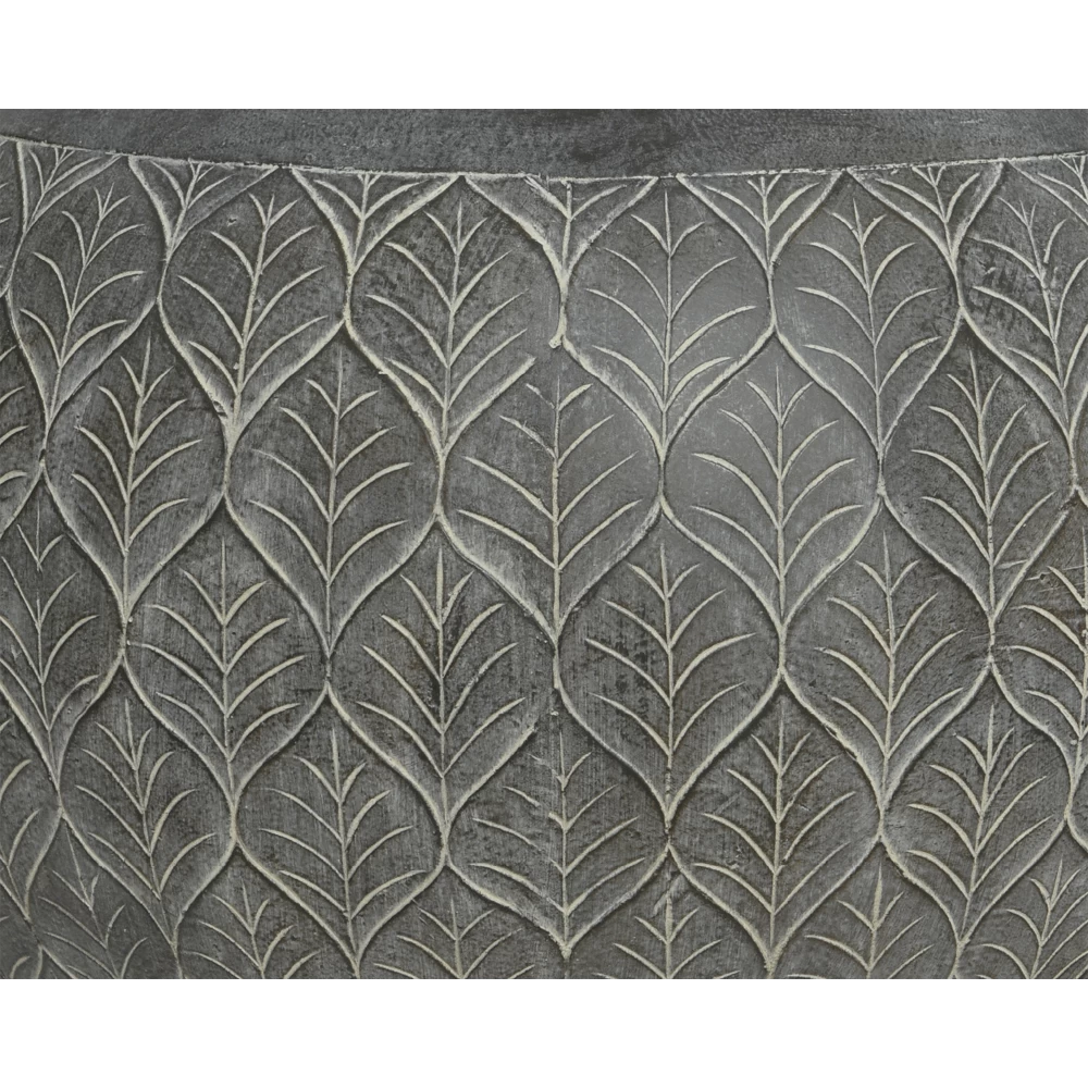 Bloempot Ella - D55 X H38cm - Grijs 3 Bloempot Ella - D55 X H38cm - Grijs - Afbeelding 3