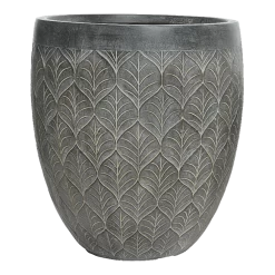 Bloempot Ella - D40 X H43cm - Grijs