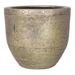 Bloempot Fien - D35 X H32cm - Goud