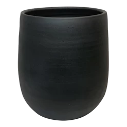 Bloempot Hamelton - D38 X H40cm - Mat Zwart