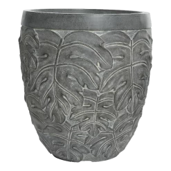 Bloempot Kyli - D31 X H33cm - Grijs