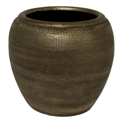 Bloempot Phoenix - D19 X H17cm - Goud