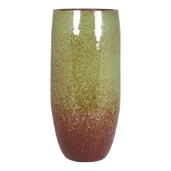 Bloempot Sepp Hoog - D18 X H35cm - Groen