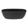 Bloempot Shanon Ovaal - L45 X B18 X H16cm - Mat Zwart