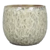 Bloempot Sierra - D19 X H17,5cm - Creme