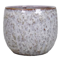 Bloempot Sierra - D19 X H17,5cm - Living Grijs