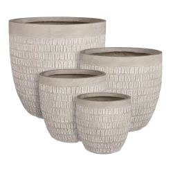 Bloempot Tallinn - D31 X H31cm - Taupe