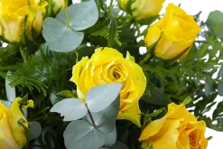 Boeket Rosa Geel Middel -Warentuin boeket rosa geel boeketten 3