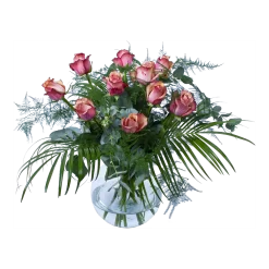 Boeket Rosa Roze Groot