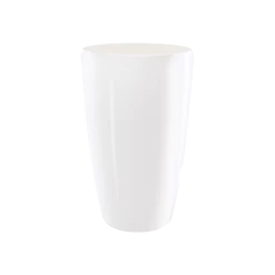 Bloempot Elho Brussels Diamond Rond Hoog 32cm - Wit