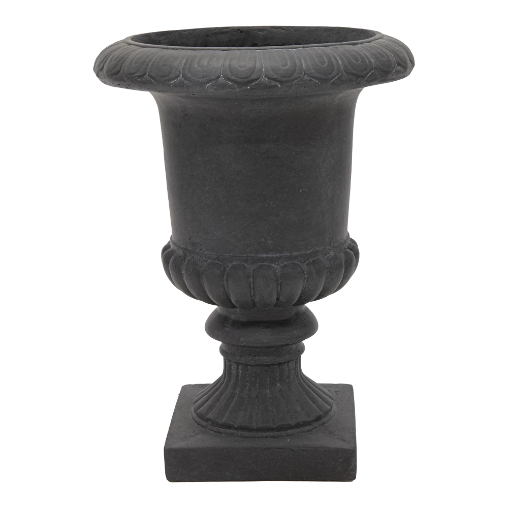 Bloempot French Vase - D56 X H78cm - Donkergrijs 1 Bloempot French Vase - D56 X H78cm - Donkergrijs