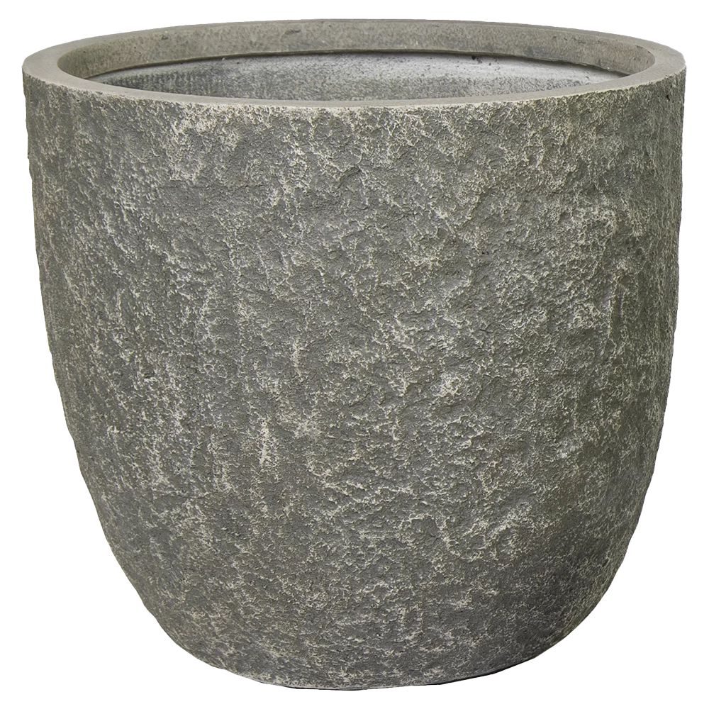 Bloempot Colorado Egg - D39 X H38cm - Grijs