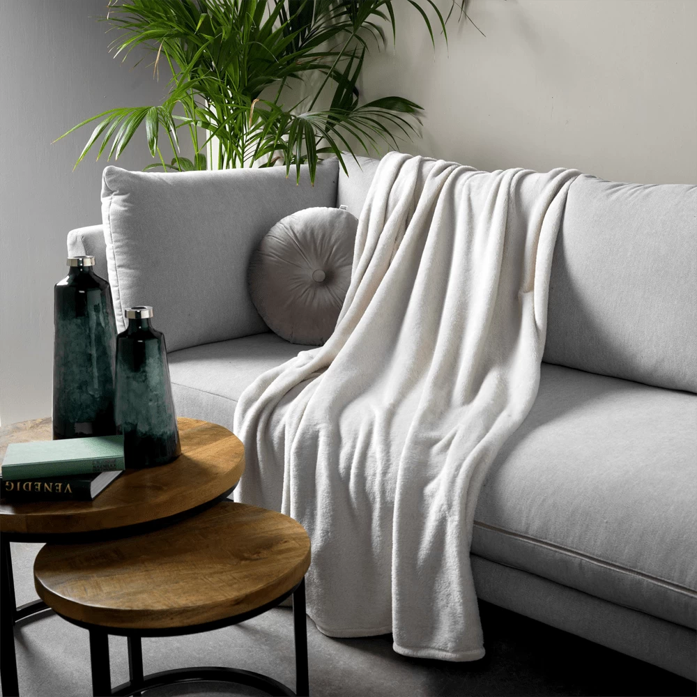 Dutch Decor Plaid Harvey - 150x200cm - Pumice Stone - Afbeelding 2