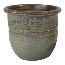 Bloempot Glazed Off Hp001 - D60 X H54cm - Groen