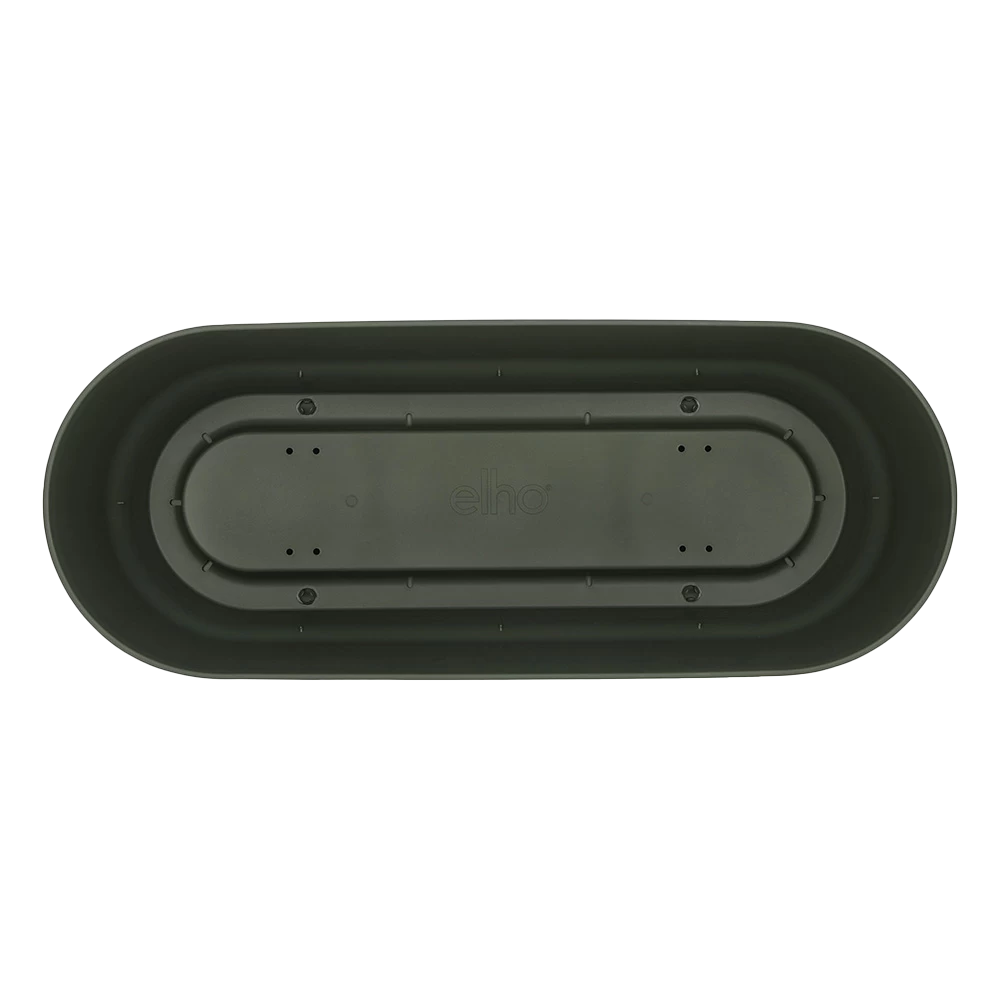 Bloembak Elho Greenville Terrace Long 50cm - Met Wielen - Bladgroen 3 Bloembak Elho Greenville Terrace Long 50cm - Met Wielen - Bladgroen - Afbeelding 3