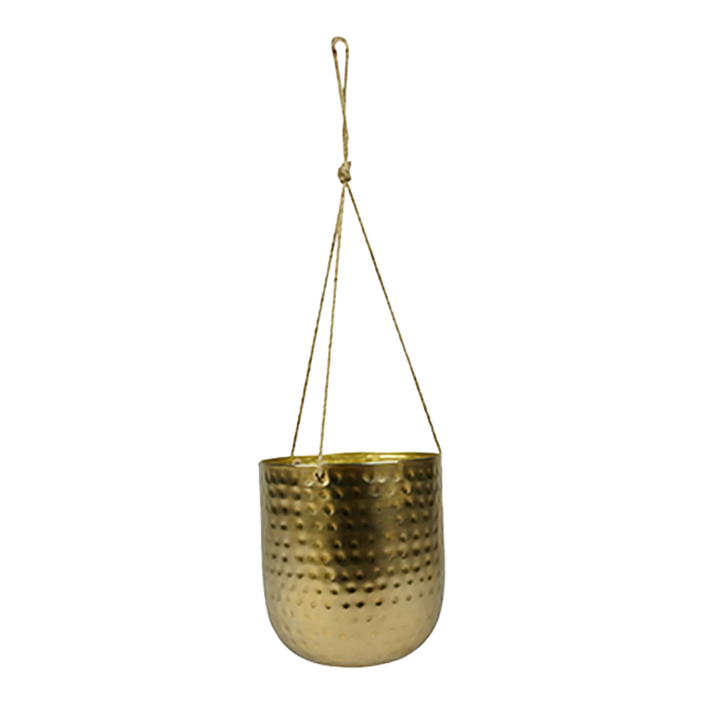 Hangpot Kody - D17 X H20cm - Goud 1 Hangpot Kody - D17 X H20cm - Goud