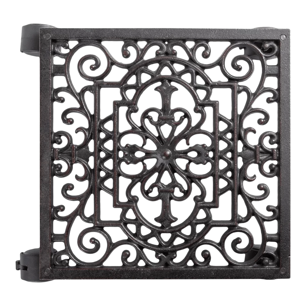 Indoor Gietijzeren Vierkante Plantentrolley L - Esschert's Garden - Afbeelding 2