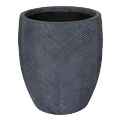 Bloempot Iowa BulletHigh - D44.5 X H50cm - Donkergrijs