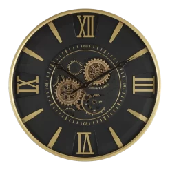 Klok Devon Goud U00f8 60 Cm - Wandklok