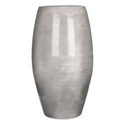 Bloempot Lester Hoog - D39 X H70cm - Lichtgrijs