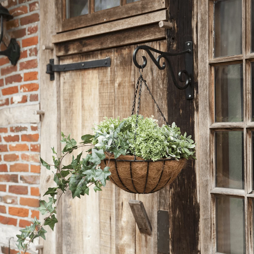 Metalen Hanging Basket 35cm - Incl. Ketting En Kokosinlegvel - Afbeelding 3