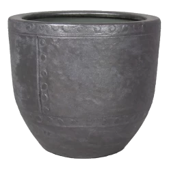 Bloempot Fien - D39 X H36cm - Antraciet