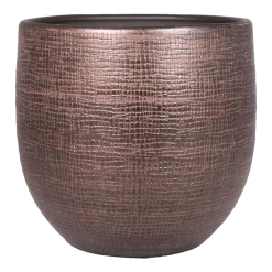 Bloempot Mira - D39 X H36cm - Koper