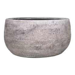 Plantenschaal Mira - D34 X H15cm - Wit