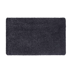 Schoonloopmat Aqualuxe - 80x50cm - Graphite - Deurmat