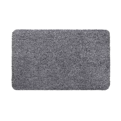 Schoonloopmat Aqualuxe - 80x50cm - Grijs - Deurmat