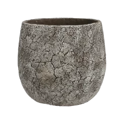 Bloempot Thomas - D19 X H16.5cm - Off White