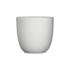Bloempot Tusca - D28 X H25cm - Mat Wit