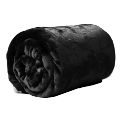 Unique Living Plaid Enzo - 130x180cm - Black