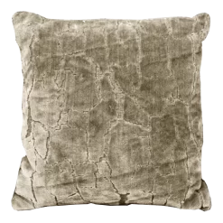 Unique Living Sierkussen Chez - 45x45cm - Chateau Grey