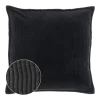 Unique Living Sierkussen Janna - 45x45cm - Black
