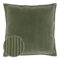 Unique Living Sierkussen Janna - 45x45cm - Deep Green