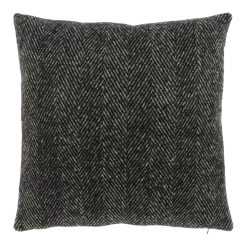 Unique Living Sierkussen Kros - 45x45cm - Black