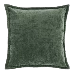 Unique Living Sierkussen Viola - 45x45cm - Laurel Green