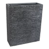 Plantenbak Utah Terras - L60 X B23 X H72cm - Donkergrijs