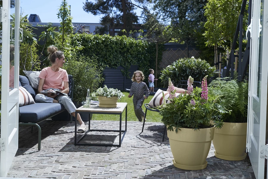 Bloempot Elho Vibia Campana Rond 47cm - Saliegroen 3 Bloempot Elho Vibia Campana Rond 47cm - Saliegroen - Afbeelding 3