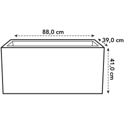 Elho Vivo Matt Finish Lang Wielen 90cm - Living Black -Warentuin vivo matt finish lang wielen 90cm living black 4 1