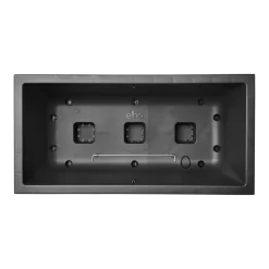 Elho Vivo Next Lang Wielen 60cm - Living Black -Warentuin vivo next lang wielen 60cm living black 4 1