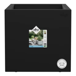 Elho Vivo Next Vierkant Wielen 30cm - Living Black -Warentuin vivo next vierkant wielen 30cm living black 5 1